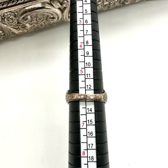 Vintage Turquoise Silver Ring - Picture 4 of 15